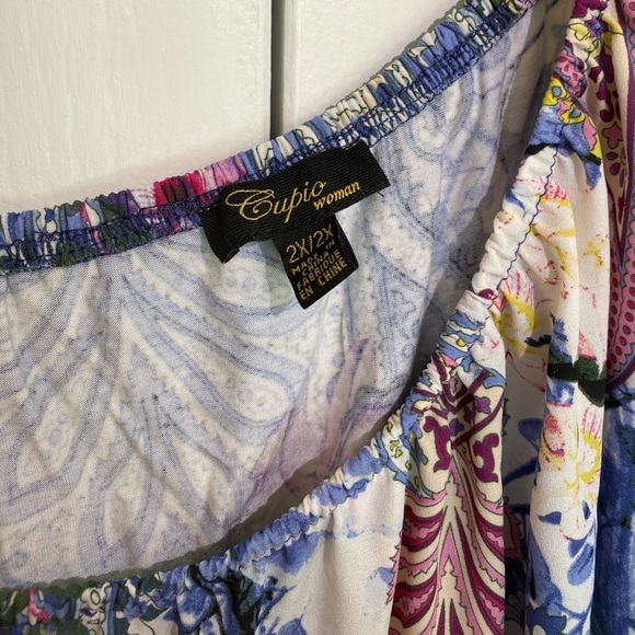 Cupio Women Off-the-Shoulder Blouse in Size XL - Picture 6 of 9